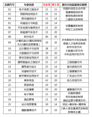 重庆信息技术职业学院2019年分类招生专业计划 软件开发人才培养新路径